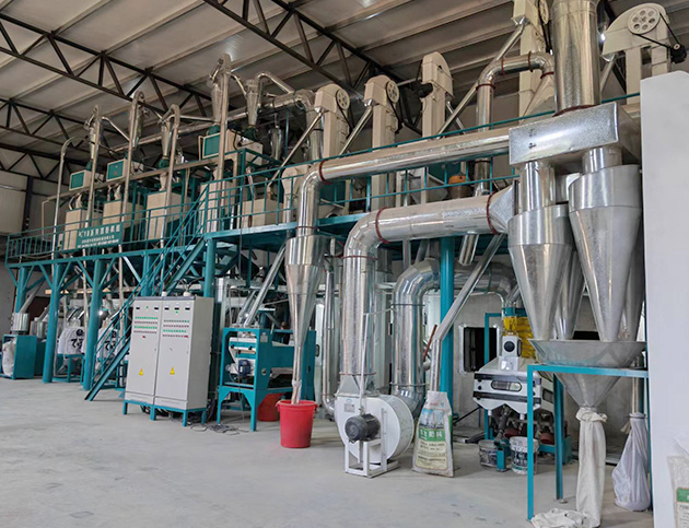 Wheat milling plant