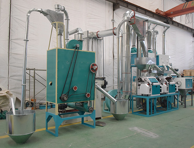 Wheat milling plant